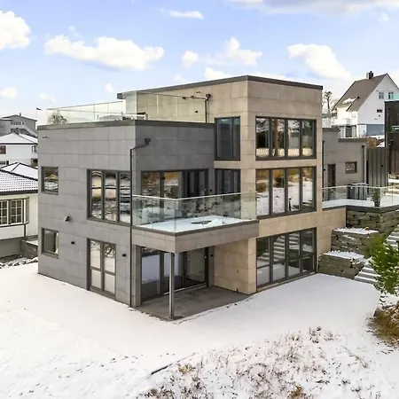 וילה High-end With Private Rooftop And Sea Line