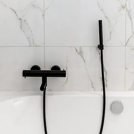 וילה High-end With Private Rooftop And Sea Line ברגן