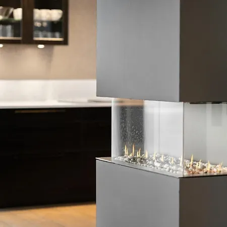 וילה High-end With Private Rooftop And Sea Line ברגן