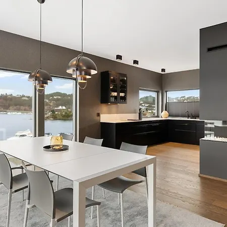 וילה High-end With Private Rooftop And Sea Line