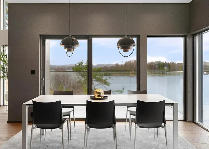 High-end With Private Rooftop And Sea Line Bergen