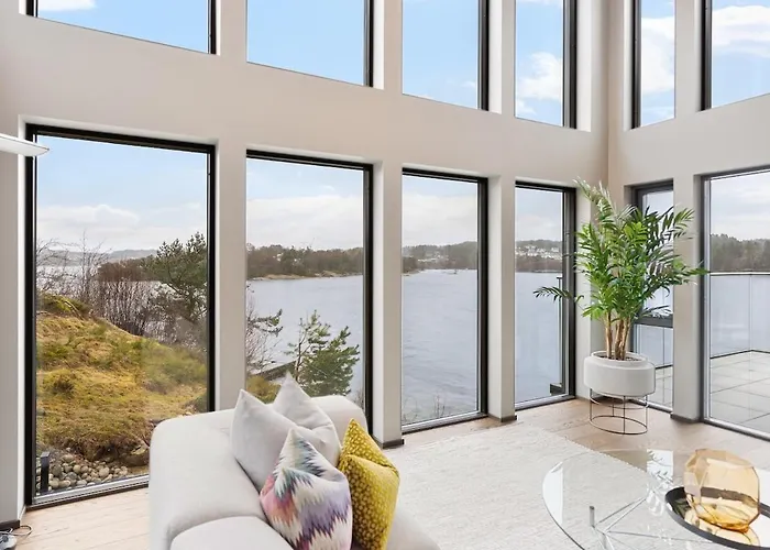 High-end With Private Rooftop And Sea Line * Берген