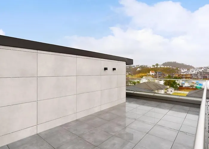 High-end With Private Rooftop And Sea Line فيلة