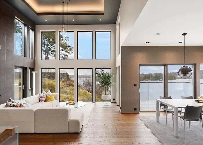 فيلة High-end With Private Rooftop And Sea Line *